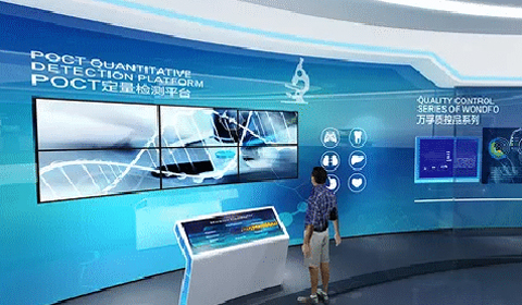 超媒體技術，展館設計裝修新潮流！